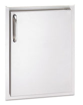 AOG Single Access Door, premium outdoor kitchen accessory by AOG, made of 304 stainless steel with sleek tubular handles.